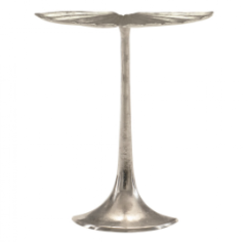 ACCENT TABLE-GINGKO LEAF PATT