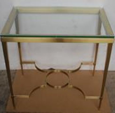Brass Martini Rectangular Table
