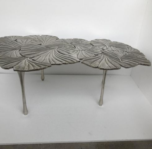 Cocktail Table Gingko Leaf Patt