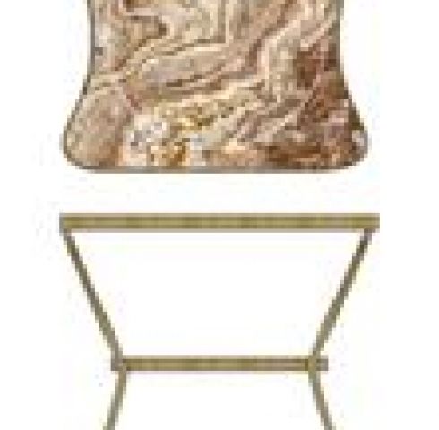 ORGANIC SHAPE SIDE TABLE