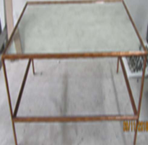 SCULPTURE CONSOLE ANTIQUE BRASS